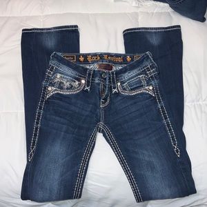 Evella rock revival bootcut jeans